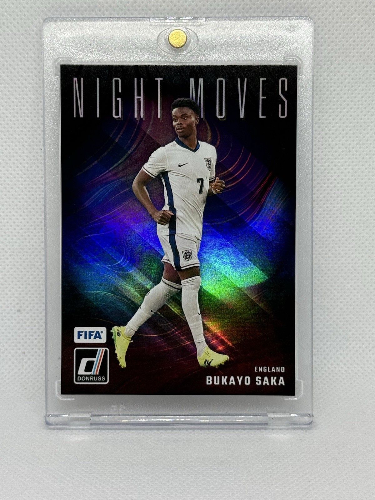 2024-25 Panini Donruss Bukayo Saka Night Moves Case Hit SSP #10 England