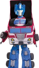 Disguise Optimus Prime Costume, Official Transformer Costume (Size S 4-6)