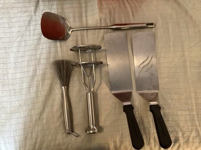 Lot Of Five (5) Various Stainless Steel Kitchen Tools In Excellent Condition