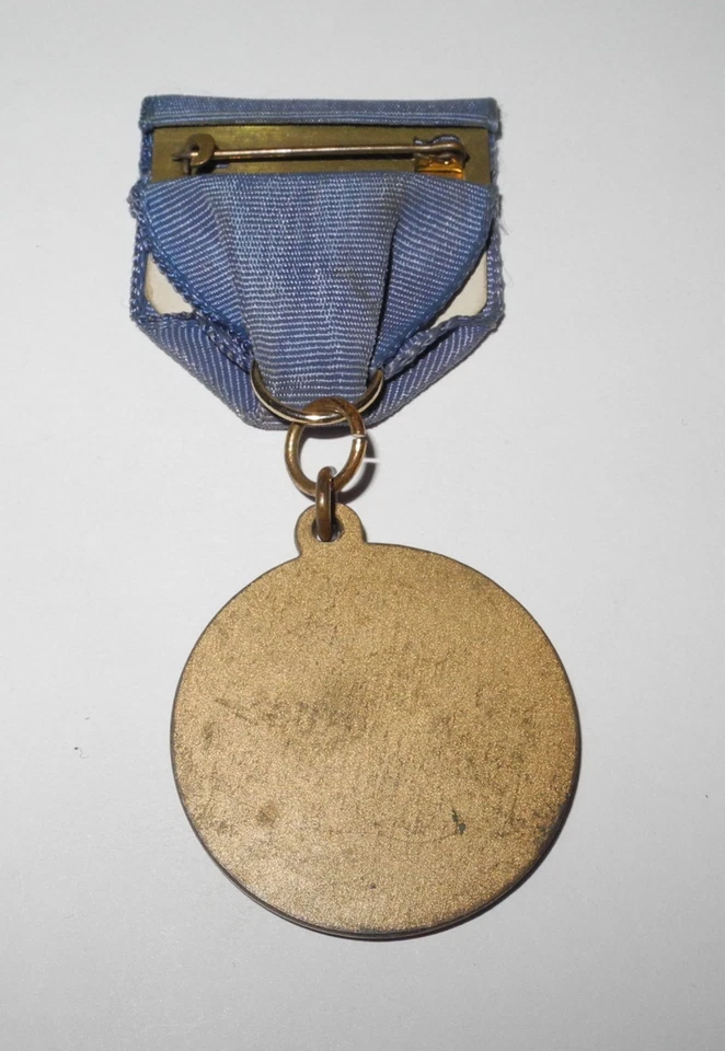 Vintage Girls Baseball High School League Champion Pin Medal Token Button Charm - Image 2 of 2