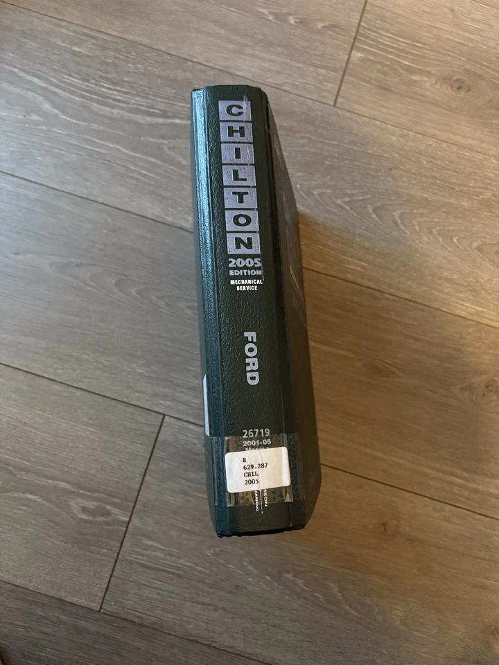 Manual de servicio mecánico Chilton Ford 2005 edición para técnicos profesionales Foto 4 de 4