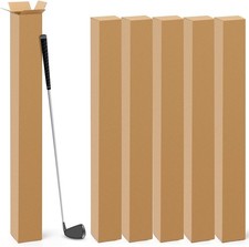 5 Pcs Shipping Boxes 4"L x 4"W x 40"H, Golf Club