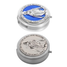  2 Pcs Boîte À Souvenirs Pour Chapelet Coffre De Première Communion