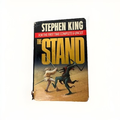 The Stand Stephen King First Time Complete And Uncut Hardcover Dust Jacket As Is
