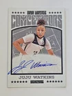 2023 Onyx Vintage Juju Watkins Competitors On Card Blue Ink Auto Autograph USC