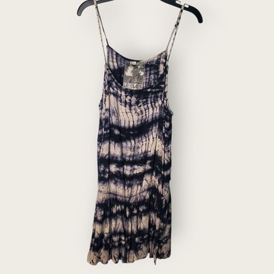 Young Fabulous & Broke Blue White Tie Dye Romper Size XS