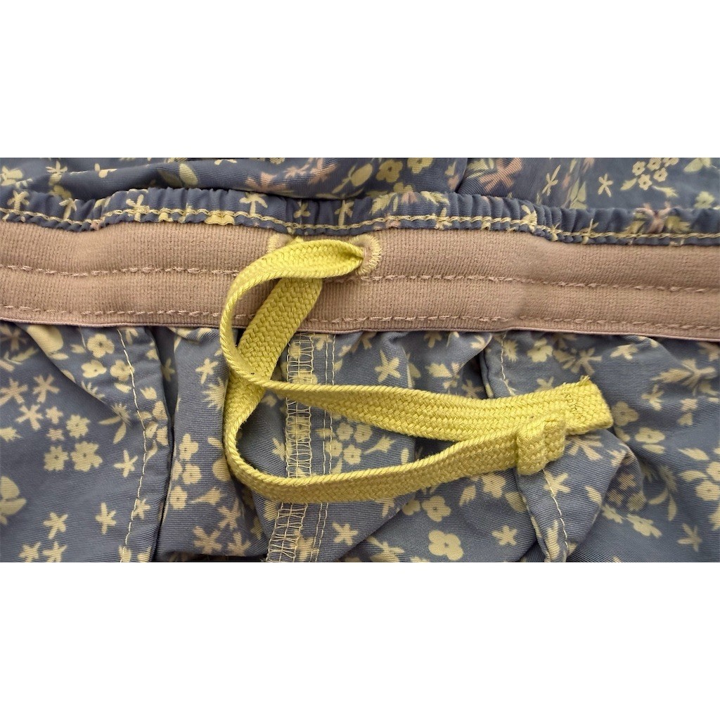 Patagonia Baggies Shorts Womens XL Blue Floral Drawstring Elastic Waist thumbnail 5