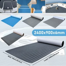 Boat Teak Decking Sheet Marine Flooring Yacht 94"×35.4" Plain EVA Foam Mat