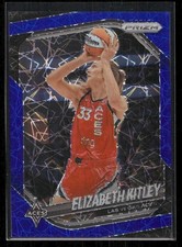 Elizabeth Kitley 2025 Panini Prizm WNBA #41 Blue Velocity Prizms Las Vegas Aces