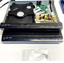 Sony DVPSR510H DVD Players  FOR PARTS ONLY  Lot of 2 As Pictured   REMOTE