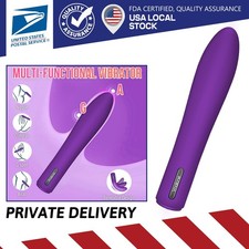 For Female Multi-Speed Bullet Mini Vibrator Wand Neck Full Body Personal Massage