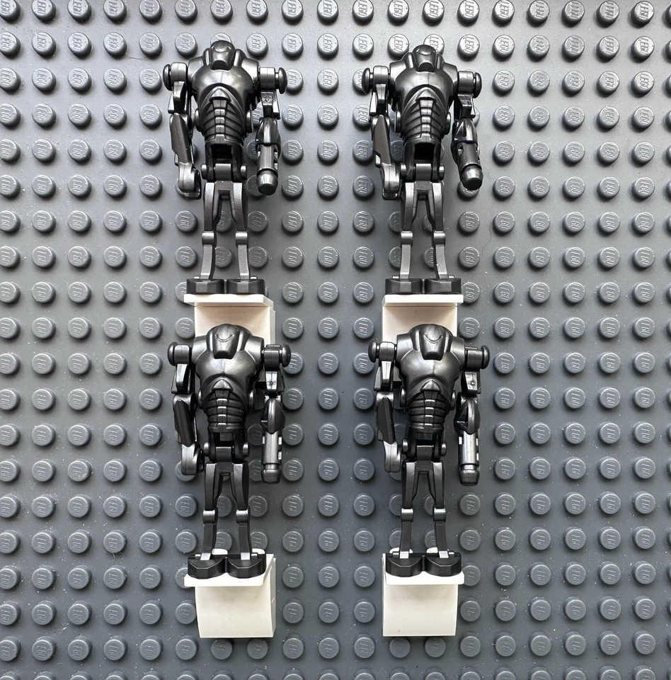 LEGO 4X Star Wars SUPER BATTLE DROID With Blaster Arms Minifigures New