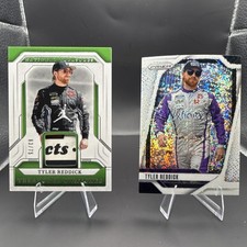 Panini National Treasures/Prizm Racing NASCAR card lot. Tyler Reddick. Race-worn