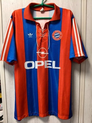 Gr. XL Bayern München München 1989-1990 Jubiläum Home Fußball Shirt Trikot