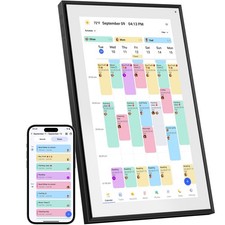 15.6 Inch Digital Calendar Wall Planner 2026-2027 HD Touchscreen Smart Phot...