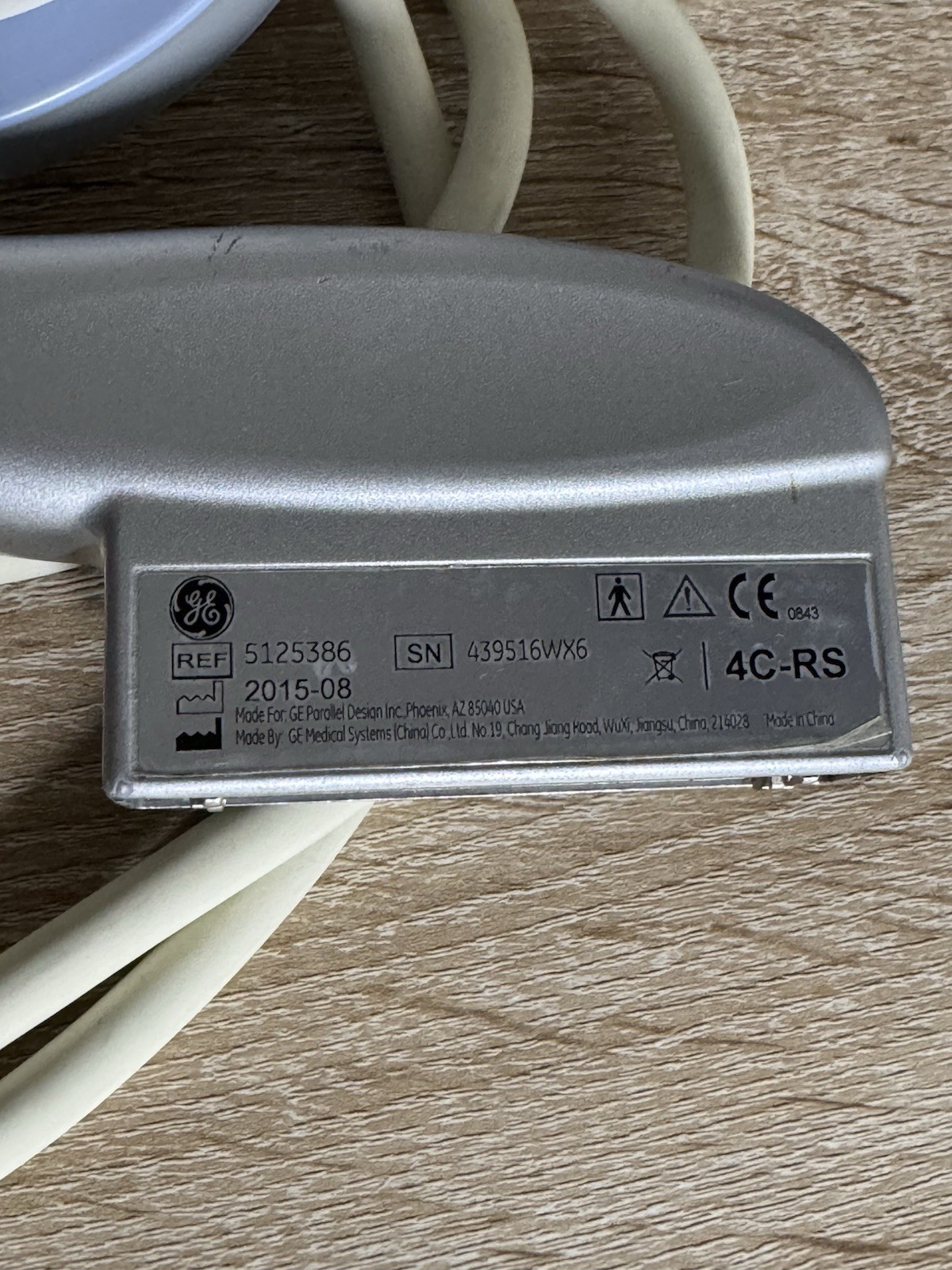 GE 4C-RC Convex Transducer Abdomen Probe