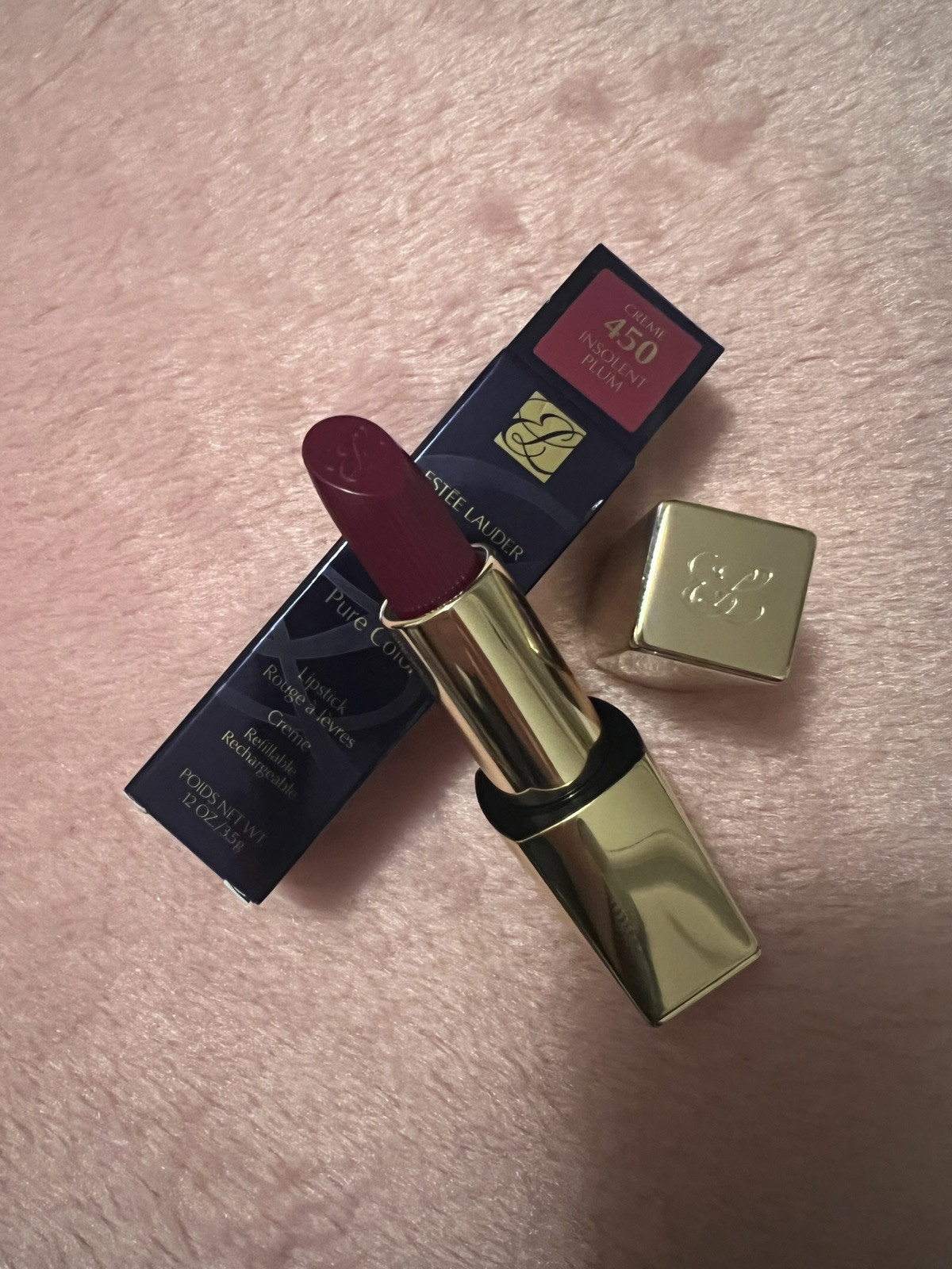 Pure Color Creme Lipstick Insolent Plum - 3.5g Intensiver Pflaumenton