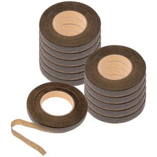 Reusable Light Brown Floral Tape Stretchable Flower Stem Wrap Tape for DIY Use