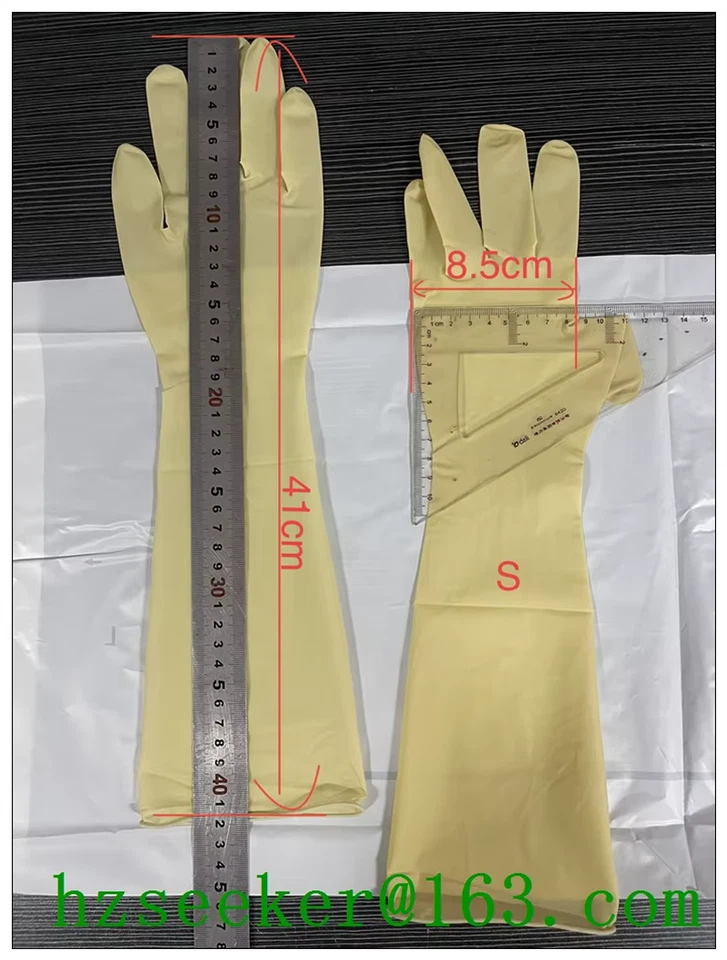 Ansell Bioclean Extra Blas (1 Pair)16 Inch Disposable Latex Cleanroom Glove ISO  - image 2 of 4