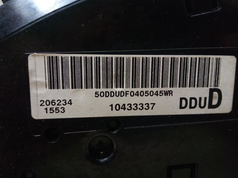 Приборная панель спидометра 10433337 подходит для 04–05 PONTIAC GRAND PRIX F44–190065 - Изображение 4 из 4