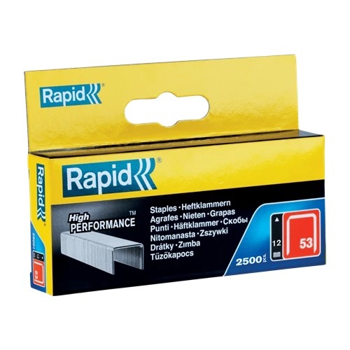 Rapid No. 53 Finewire staple 12 mm 11859625 - Image 4