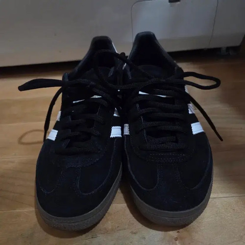 Handball Spezial DB3021 Black Shoes 240mm New in Box Official