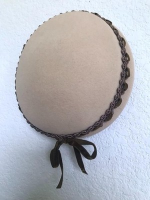 Vintage Ivory‎ felt Soutache hat s-l400.jpg main image 4