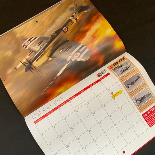 Vintage Airfix 2013 Calendar Model World Glossy Paper UNUSED - Picture 12 of 16