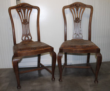 6x Wunderschöne Chippendale? Stühle Barock Stil Polster Stuhl zum Restaurieren