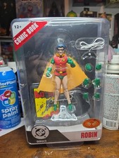 MCFARLANE DC DIRECT DICK GRAYSON ROBIN BATMAN 1 PAGE PUNCHERS RED PLATINUM