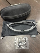 Oakley Flak 2.0 Eyeglass Sunglass Frames With Case New Gray No Lenses Read