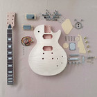 DIY 6 String Electric Guitar Kit CR hardware Flamed Maple Top — photo 3