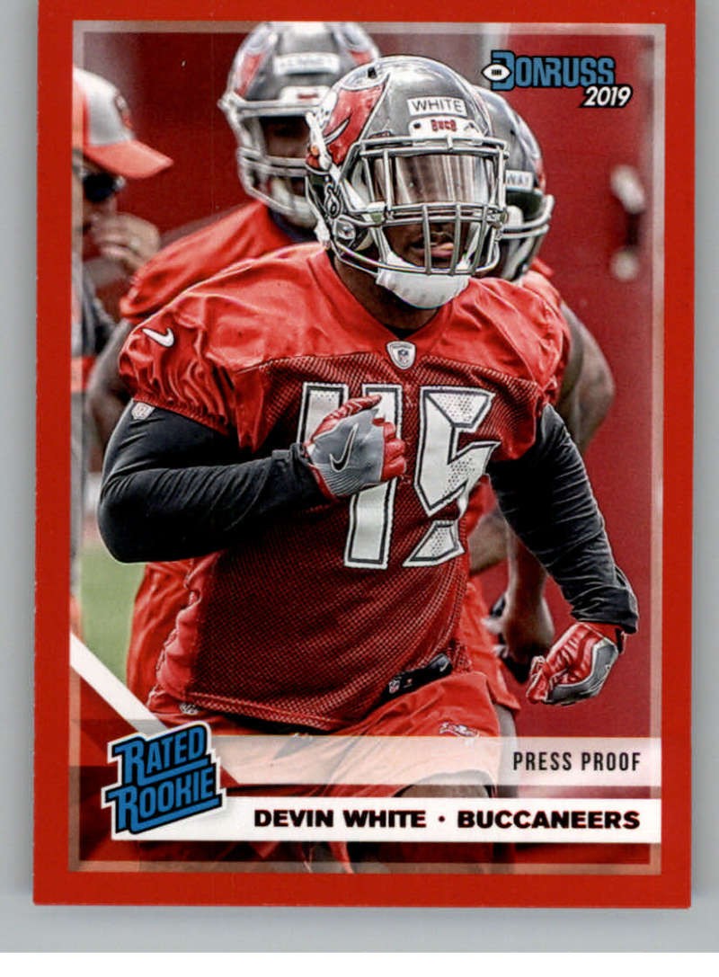 2019 Donruss Press Proof Red NFL Football Cards Pick From List 201-350/Variants