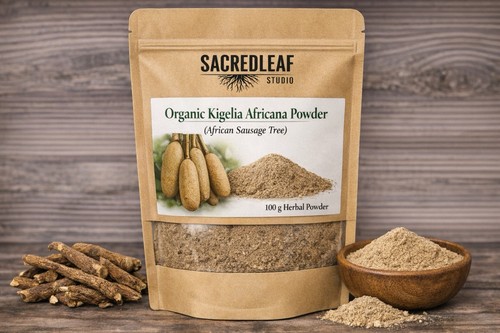 Kigelia Africana Powder, African Sausage Tree for Men Women Body Enhancement 25g