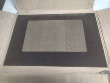 VETRO ESTERNO PORTA FORNO SMEG  ALFA40 MARRONE mm 583x380 CODICE  772530592