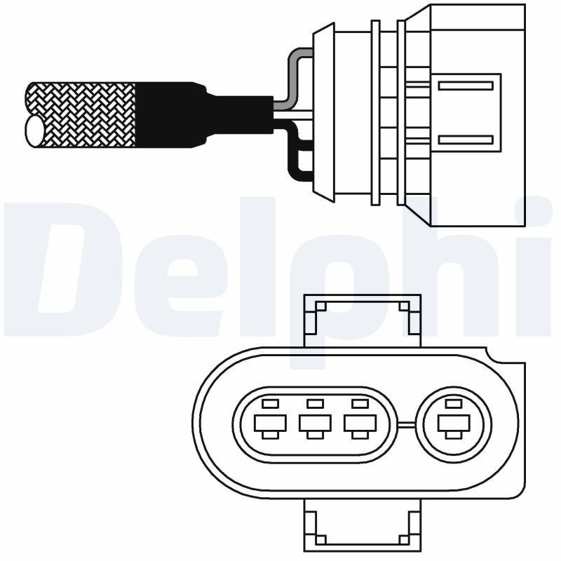 Delphi ES10980-12B1 Lambdasonde | Kompatibel mit: AUDI A3, A4 B5, A4 B5 Avant, A6 C5, A6 C5 Avant, CABRIOLET B3, TOYOTA COROLLA Compact, COROLLA Liftback - Bild 5
