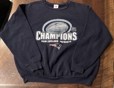 Vintage 2003 New England Patriots NFL Champions Sweatshirt L
