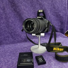   EXCELLENT  NIKON D3100 AF-S DX DIGITAL CAMERA w/ NIKKOR 55-200mm LENS   TESTED