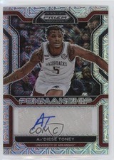 2022-23 Prizm Draft Picks College Penmanship Mojo 19/25 Au'Diese Toney Auto 4z8