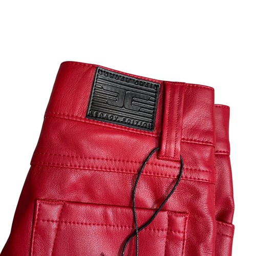 Jordan Craig Kids Legacy Edition Size 4 Red NEW w/ Tags Pants Raw Hem Zipper - Picture 2 of 8