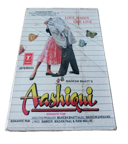 Aashiqui (Romantic Film) Pre-Owned Hindi Audio Cassette w-sleeve 1990