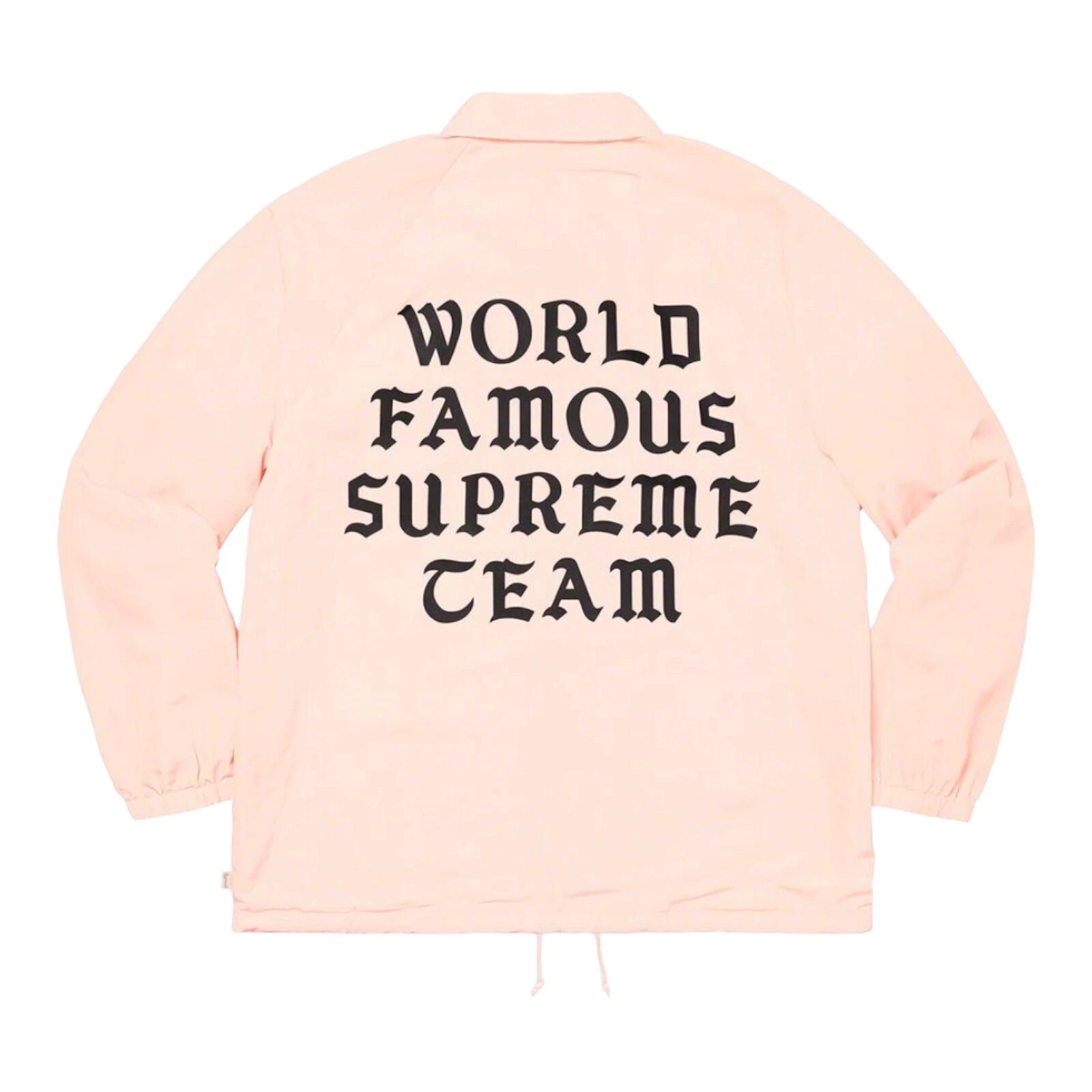 Veste Supreme World Famous Coach   Rose   Medium SS20
