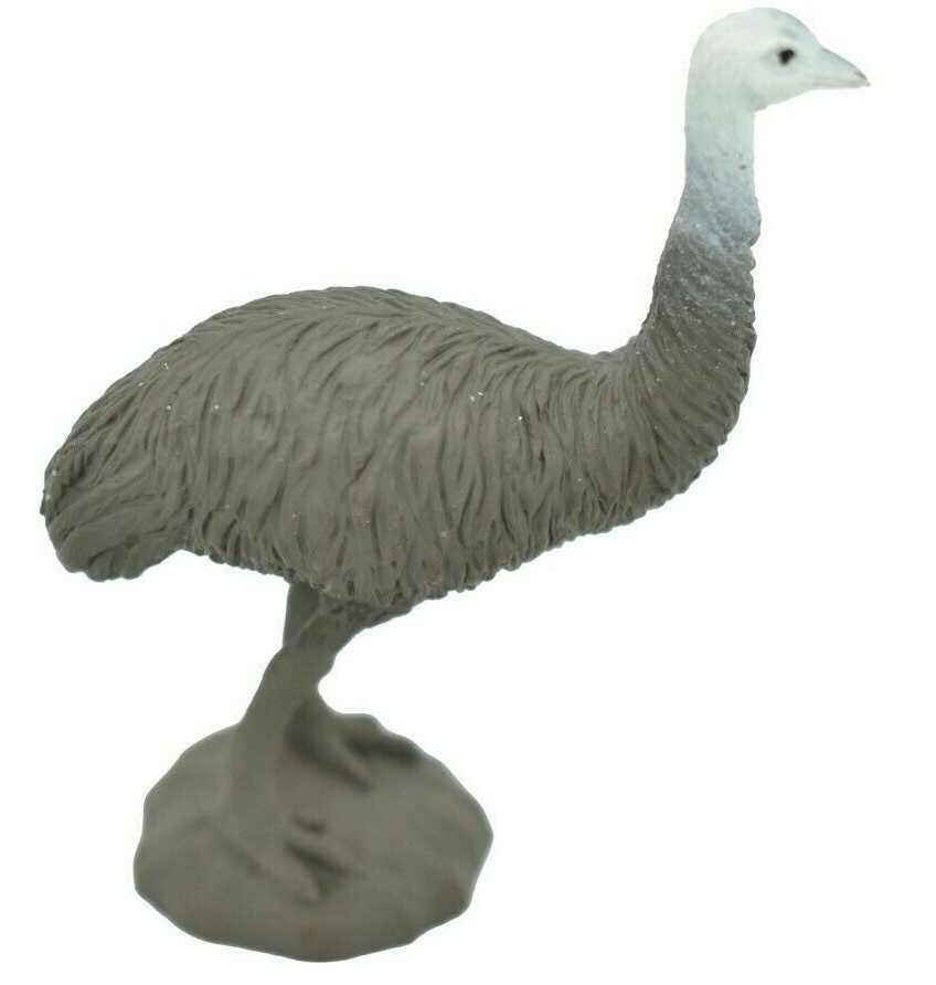Emu, Australian Bird Plastic Educational Toy, Kids, Realistic