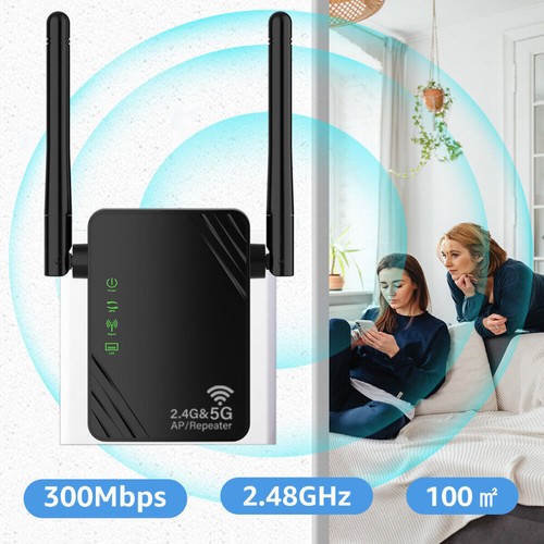 1200Mbps WLAN Repeater Router Range WIFI Signal Verstärker, Access Point Booster - Bild 2 von 15