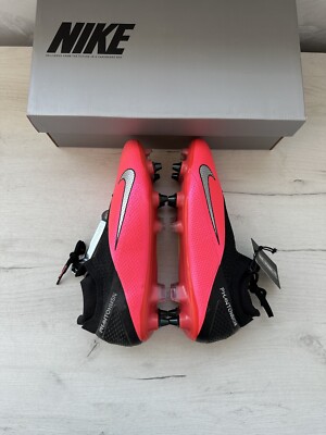 Nike Phantom Vision Elite DF Mango Pink Soccer Cleats Boots