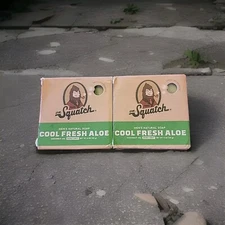 Dr. Squatch Soap Men's Natural Soap Cool Fresh Aloe Coconut Oil Zero Grit 5 oz 