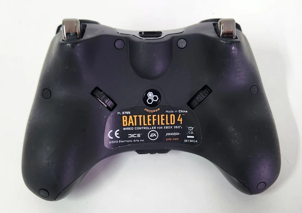 Microsoft Xbox 360 Battlefield 4 Controller, Wired USB, Black - Tested - Image 2 of 3