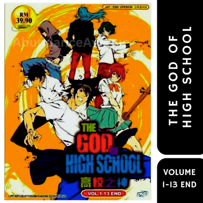 DVD Anime The God Of High School Complete TV Series (Volume 1-13
