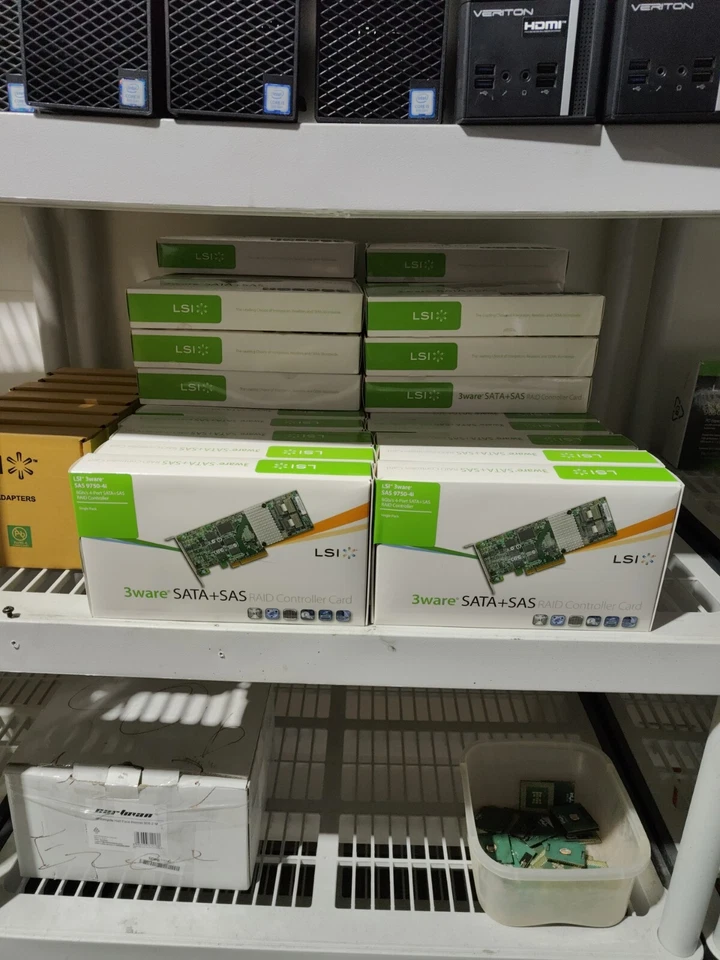 LSI 3WARE SAS 9750-4I PCIE 6GB/S SATA+SAS RAID CONTROLLER LSI00216 - NEW SEALED - Image 4 of 4