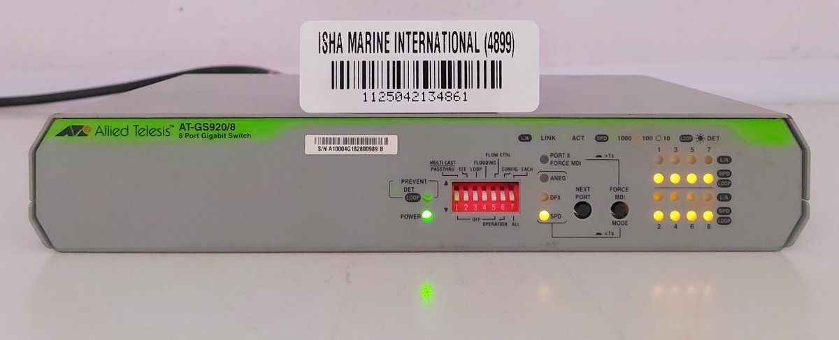 Allied Telesis AT-GS920/16 16ポート ギガビット スイッチングハブ 2
